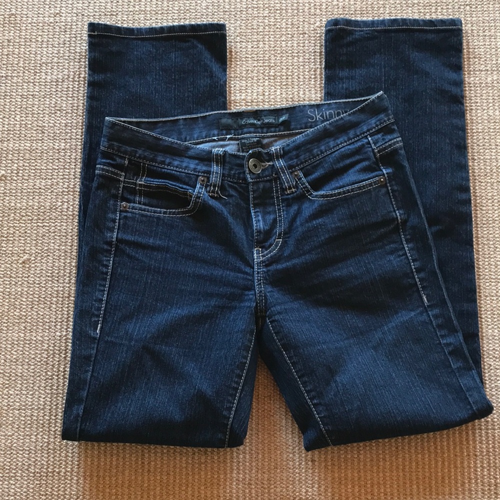 Calvin Klein Skinny Blue Jeans